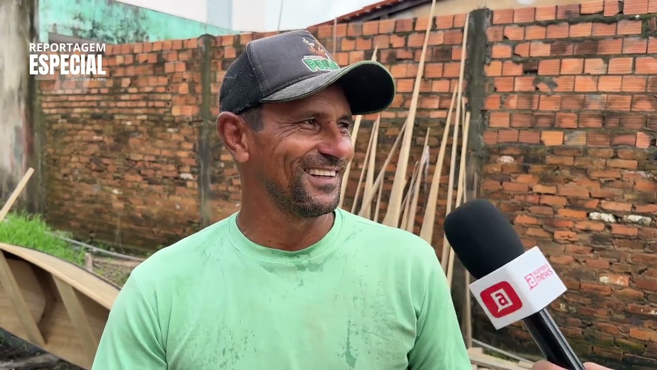 FABRICAÇÃO DE CANOAS EM BACABAL