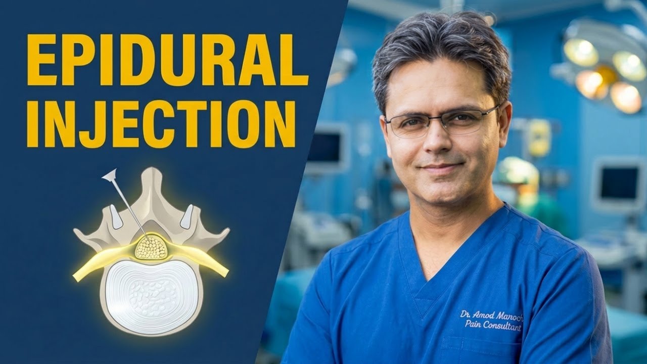 Sciatica, Slipped Disc Treatment: Epidural Injection, Nerve Root Block/साइटिका दर्द के लिए इंजेक्शन