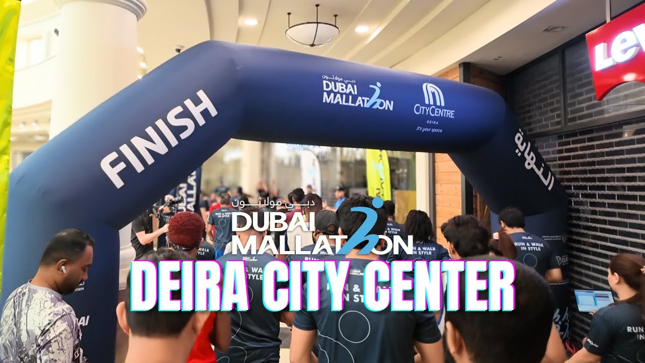 Dubai Mallathon Race at Deira City Center | Free Entry, Big Prizes & Summer Fun!