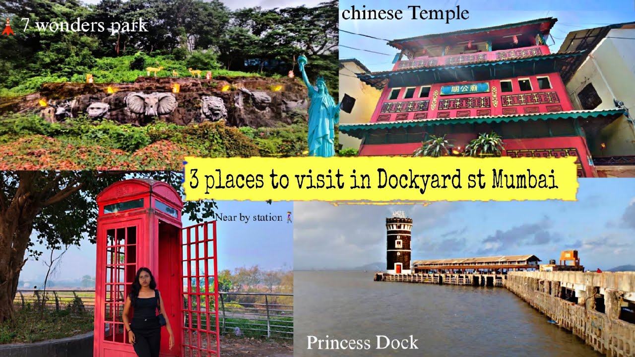 Best places to visit in Mumbai | princess dock Mumbai| Joseph Baptista Garden |chinese temple mumbai