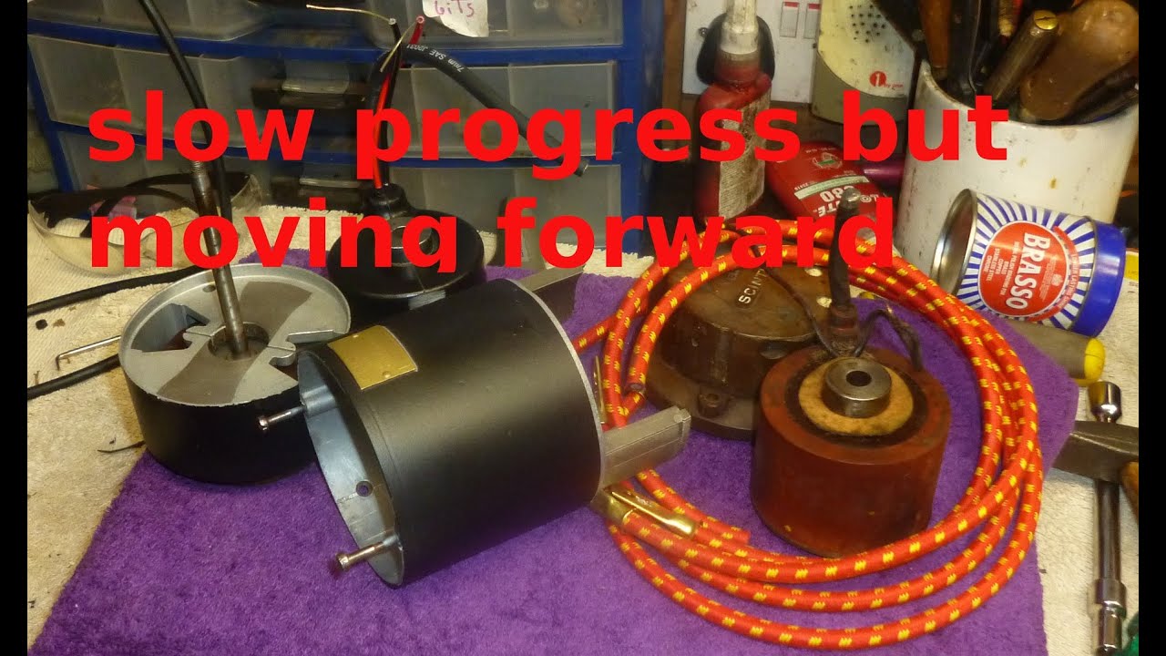 Scintilla Vertex magneto restoration progress update. Paint, new leads and spare parts.