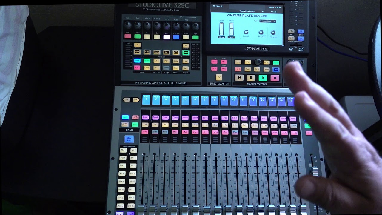 Enviar Efectos A Auxiliares