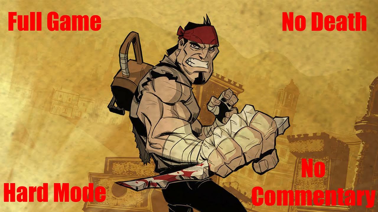 Shank 1 Full Game (Hard Mode) walkthrough. No death, No commentary 1080p 60 fps