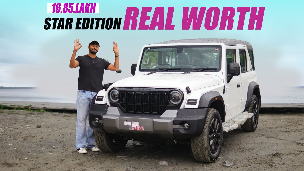 Mahindra Thar Roxx Star Edition Walkaround + Review | Bornconfusz 