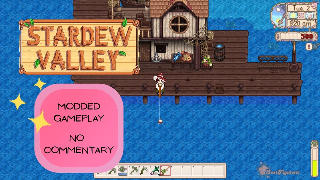 Cozy Modded Stardew Valley Gameplay To Relax/Chill/Study To! (NO COMMENTARY) | Spring Year 1