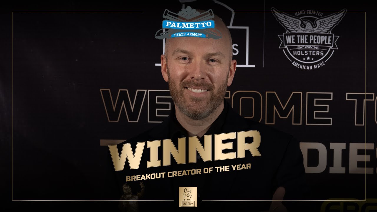 @AttyTomGrieve Wins 'Breakout Creator' in the 5th Annual Gundie Awards