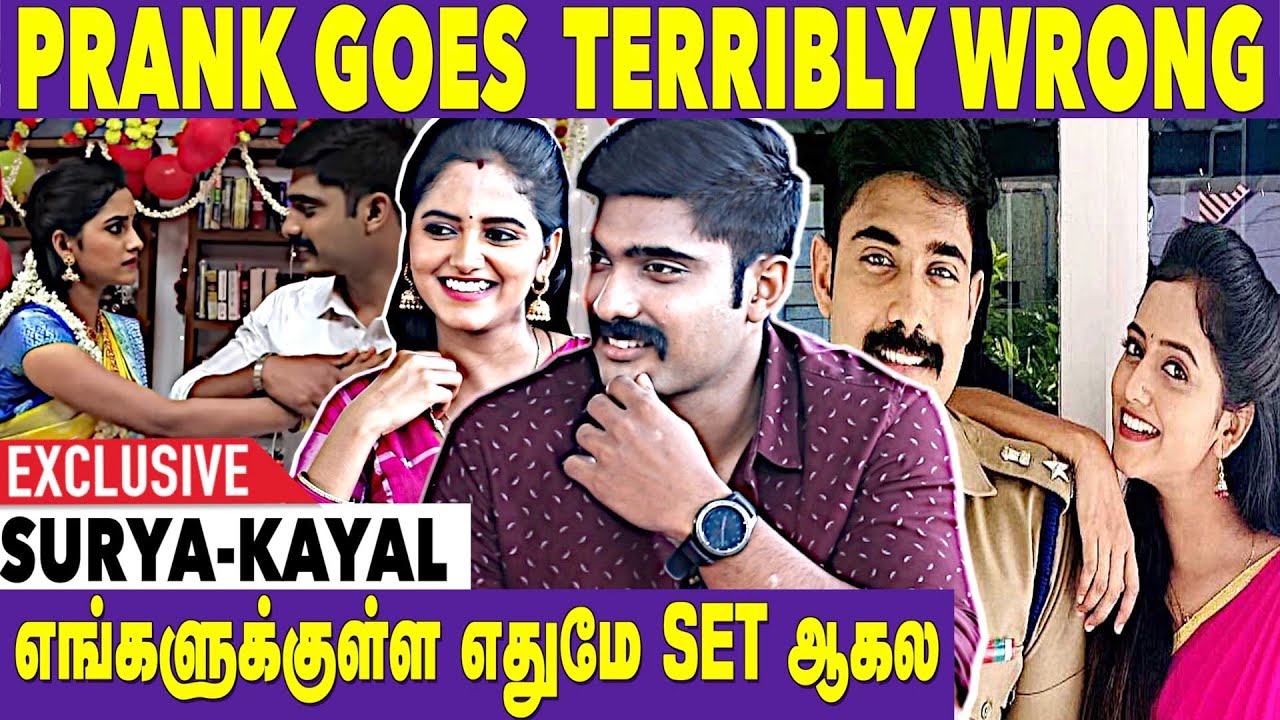 Prank On Sillunu Oru Kaadhal Pair | Sameer Ahamathu | Darshini Gowda | Colors Tamil | Aadhan Cinema