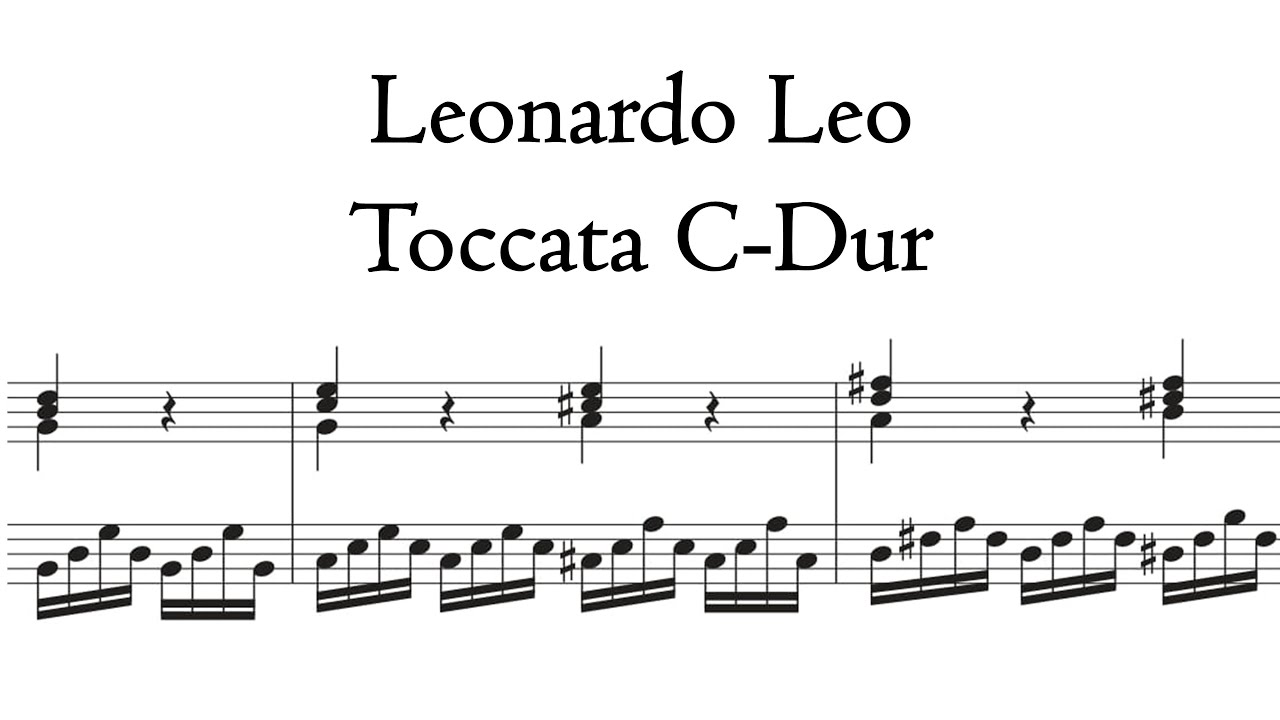 Leo - Toccata in C Major - Klais organ, Lubin, Hauptwerk