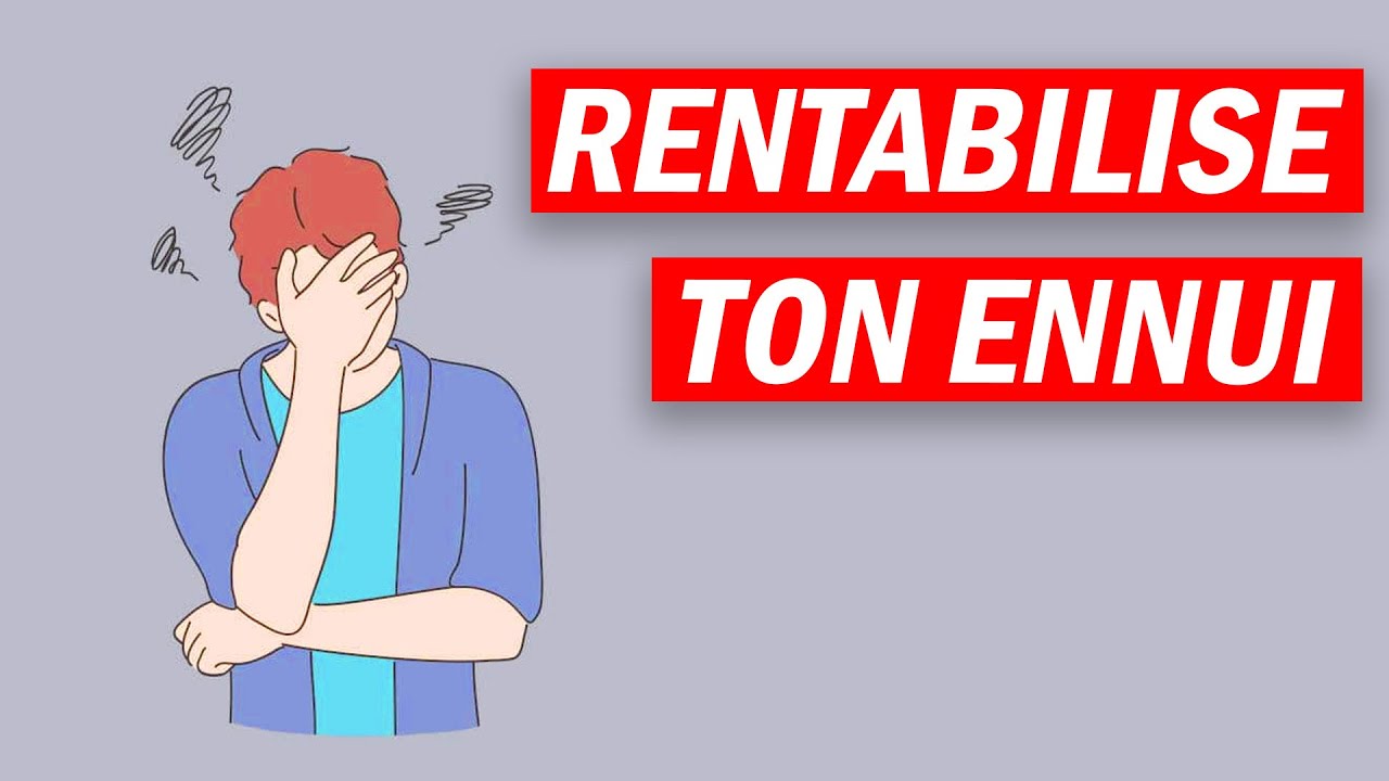 Vous n'allez plus vous ennuyer de la même manière