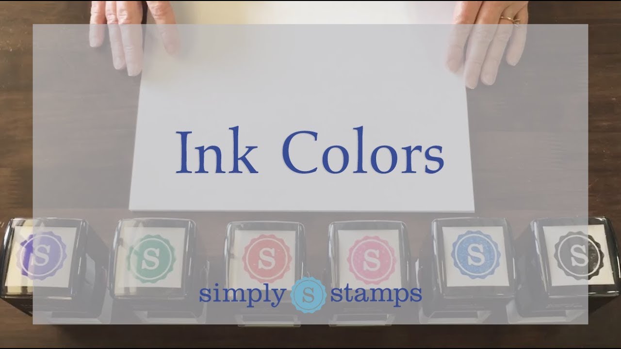 Simply Stamps' Ink Colors
