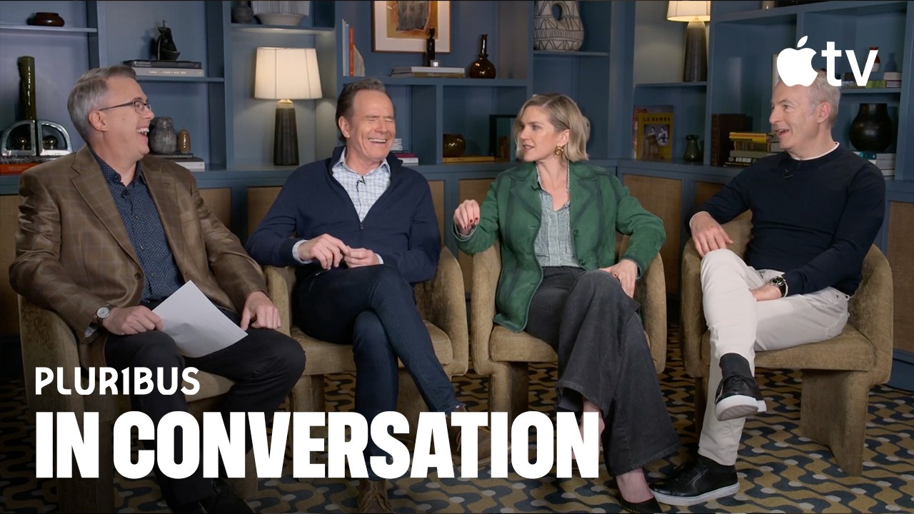Pluribus &mdash; Vince Gilligan, Rhea Seehorn, Bryan Cranston and Bob Odenkirk In Conversation | Apple TV