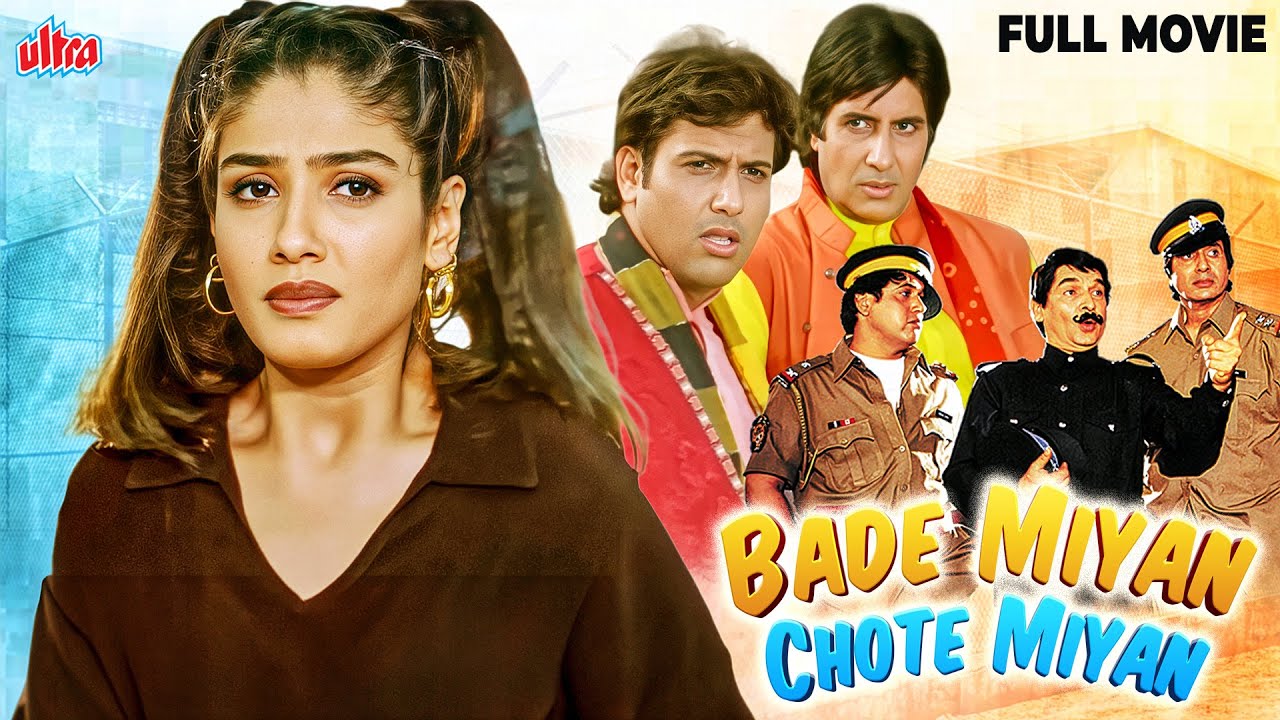 Bade Miyan Chote Miyan 1998 - कॉमेडी और एक्शन का परफेक्ट मिक्स - Govinda, Raveena Tandon, Amitabh B