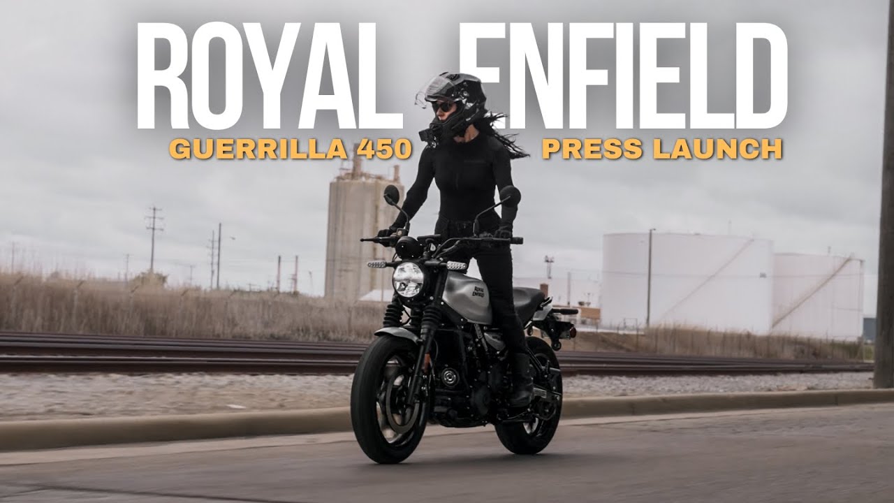Royal Enfield Guerrilla 450 | Official North America Press Launch | New Roadster Motorcycle
