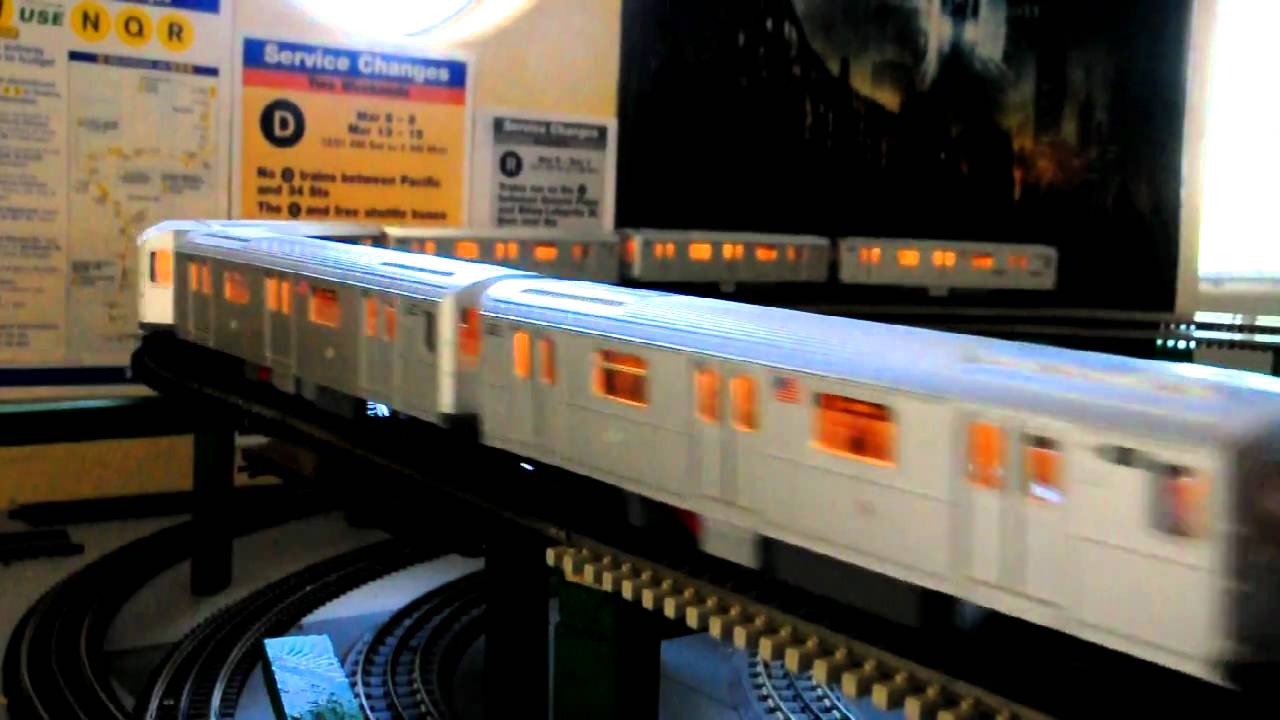 MTH MTA NYC Subway R142A 6 Train on the Reconstructed EL