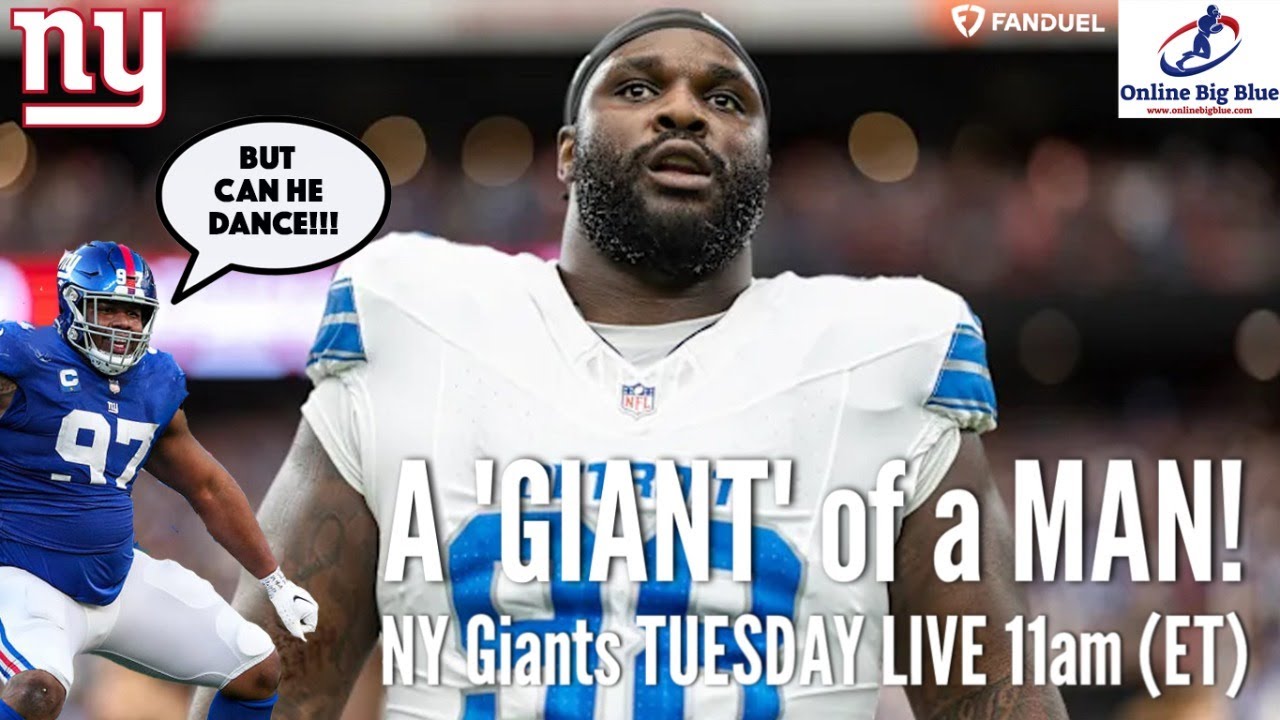 NY Giants LIVE 11AM ET: Are the Giants REPLACING Dexter Lawrence Already?! Trade Rumors EXPLODE