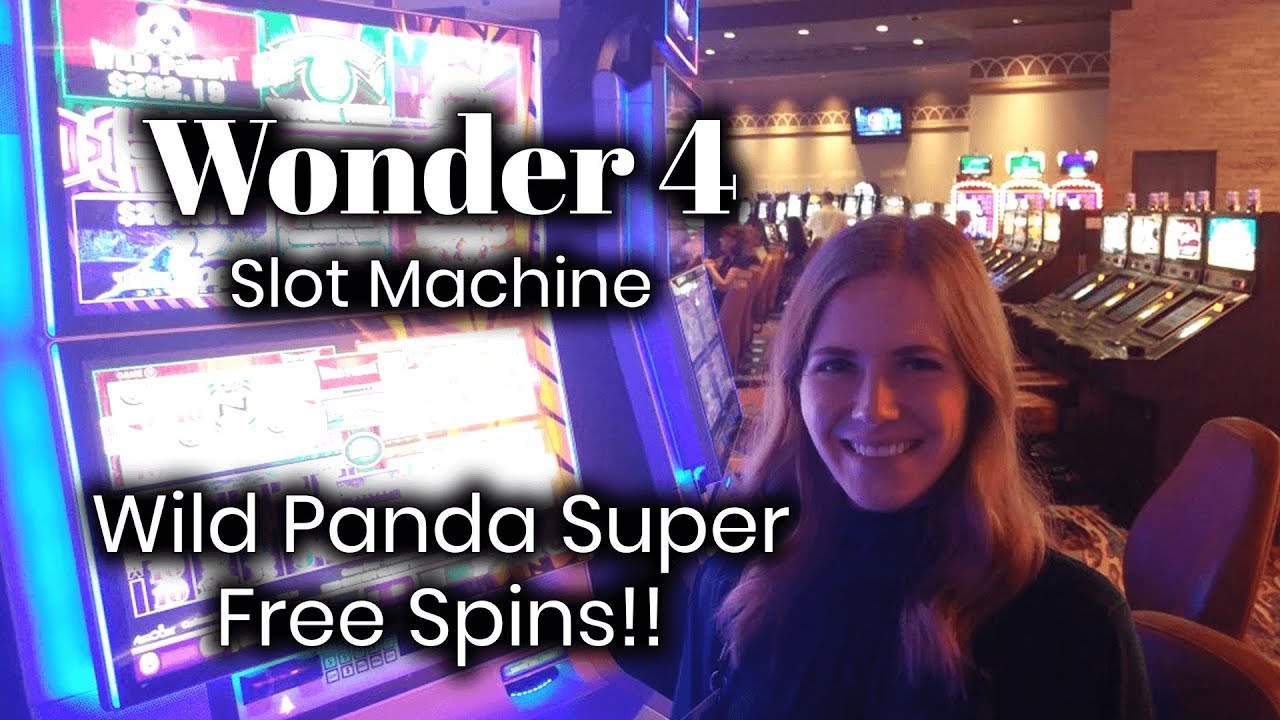 Wonder 4 Slot Machine! $11 Max Bet!!!Wild Panda Super Free Spins! Nice Win!!!