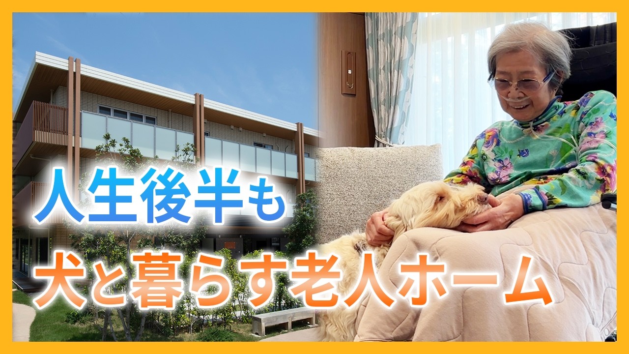 犬と暮らす老人ホームに行ってみた｜ニチイホーム八幡山【施設ツアー】