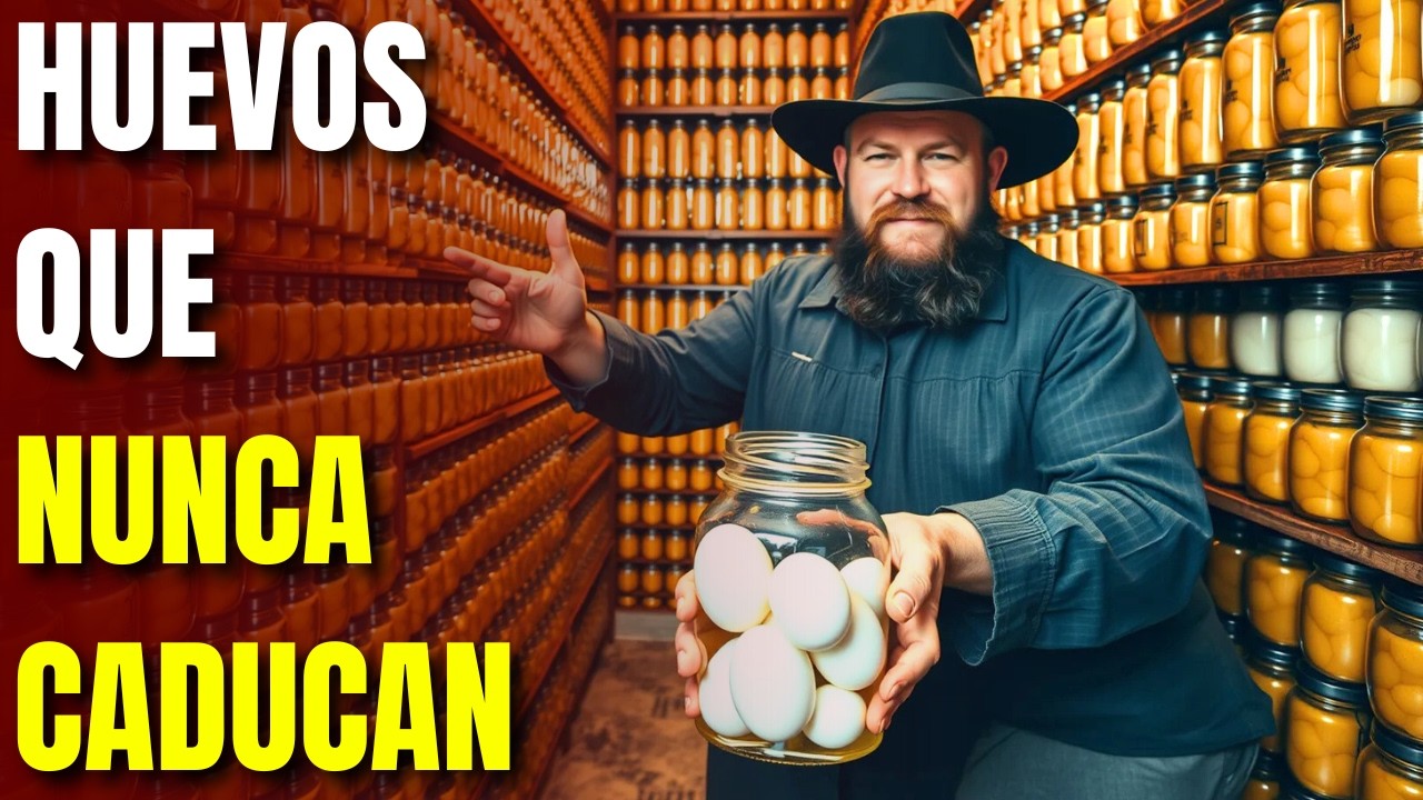 Cómo los Amish Conservan Huevos por 15 Años Sin Refrigeración