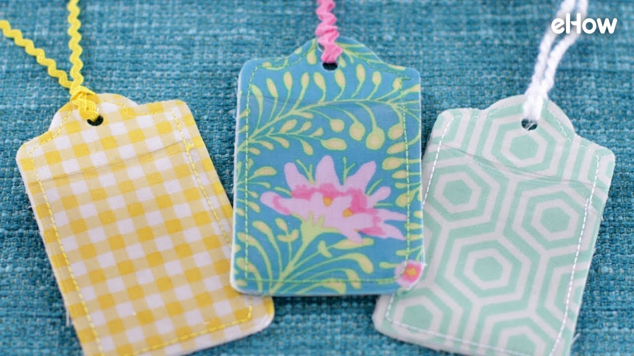 How to Sew Custom Luggage Tags