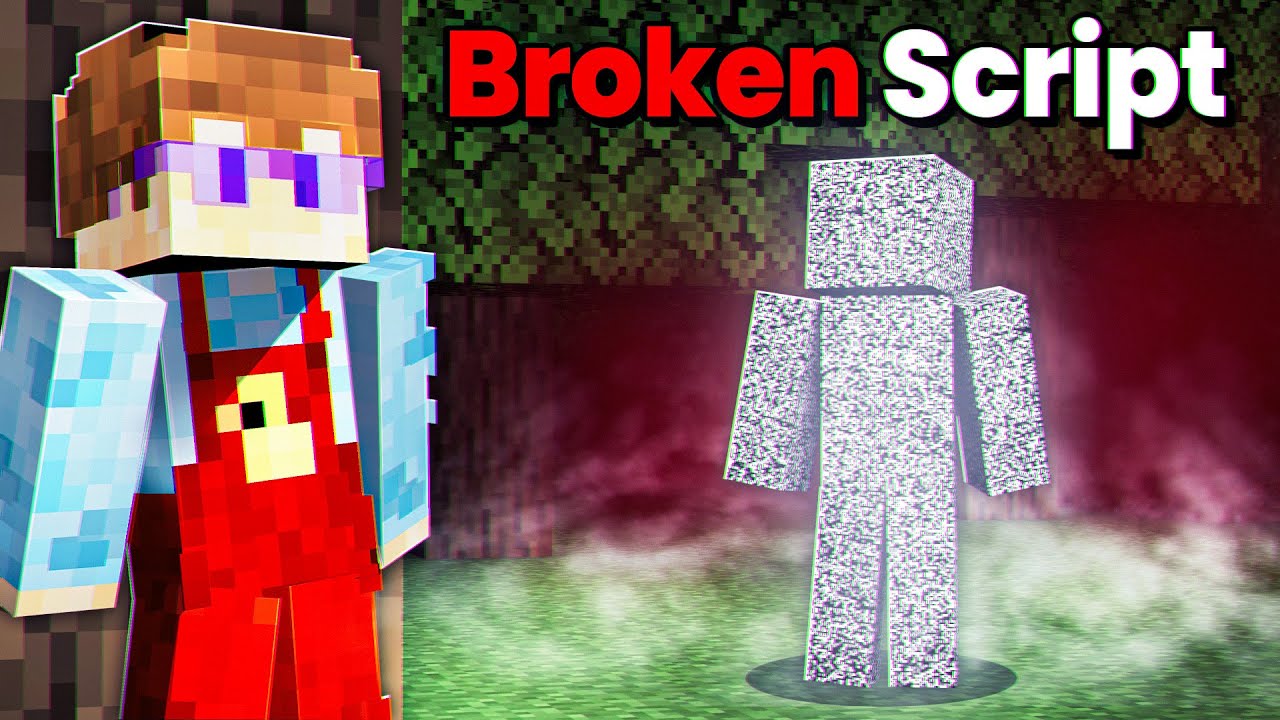 NOWY NAJBARDZIEJ PRZERAŻAJĄCY MOD w MINECRAFT... The Broken Script