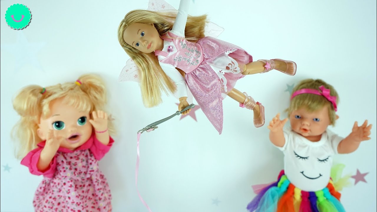 Sara juega con Neala y la muñeca Hada Vera 🌸
