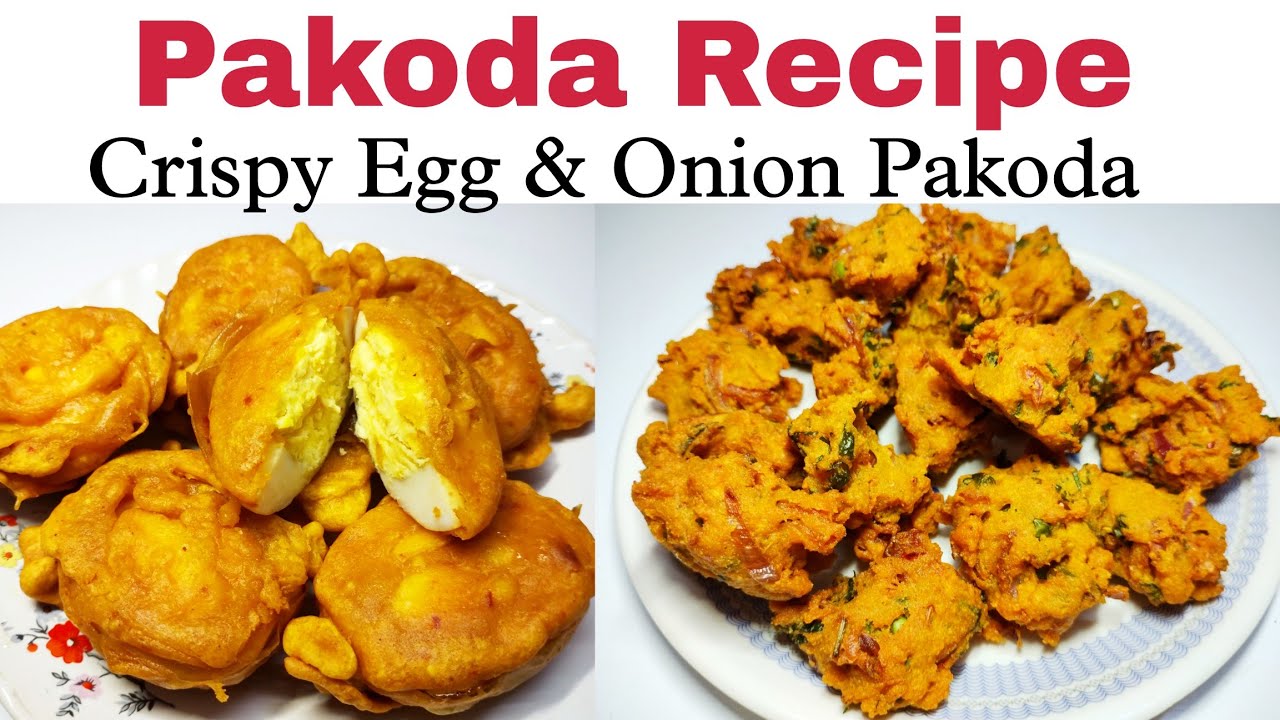 Ramdan Special Pakoda recipe | Crispy Egg Pakoda | Crispy Onion Pakoda | Iftaar Special ❤️