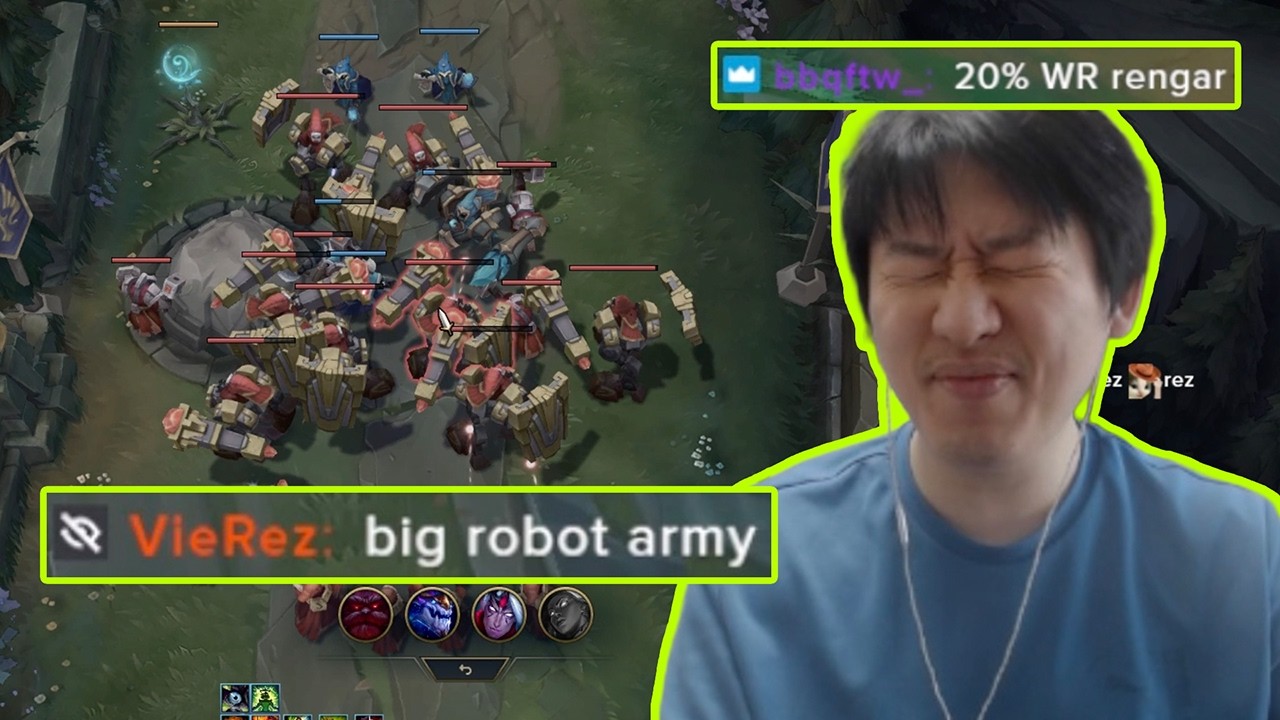 Rengar - Never seen this many minions for a decade.