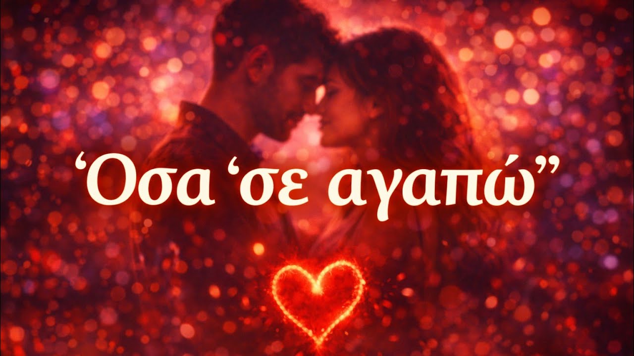 Σ' Αγαπώ - Ερωτικό Ελληνικό Τραγούδι - Greek Music 2026 | Love -Ημέρα Αγίου Βαλεντίνου 14 Φλεβάρη