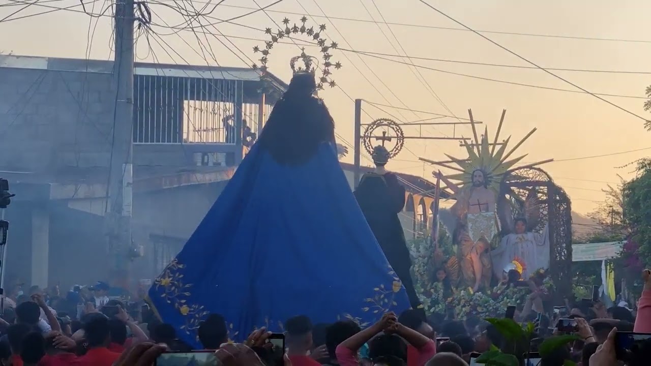 Procesión Resucitado Niquinohomo, Masaya 2022