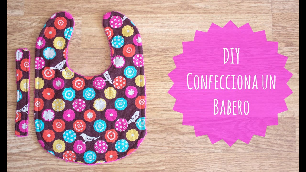 DIY - Como confeccionar un Babero | Coser con Manneken