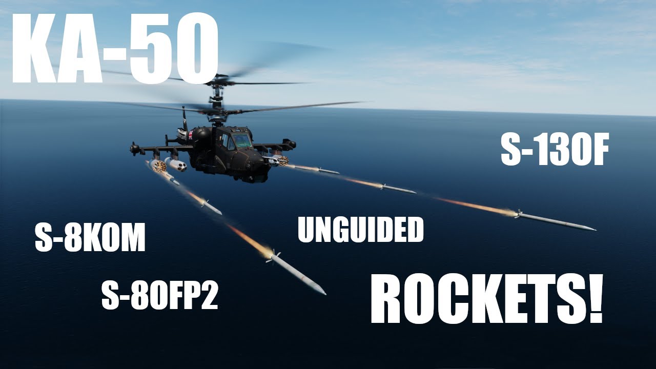 DCS: Ka-50 Rockets (S-8 & S-13)