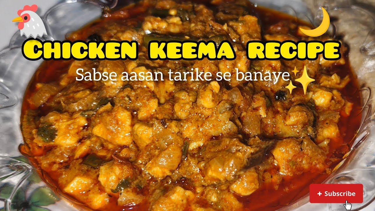 Chicken keema masala recipe...🐔🌙✨|  Saheri special keema recipe 🌸