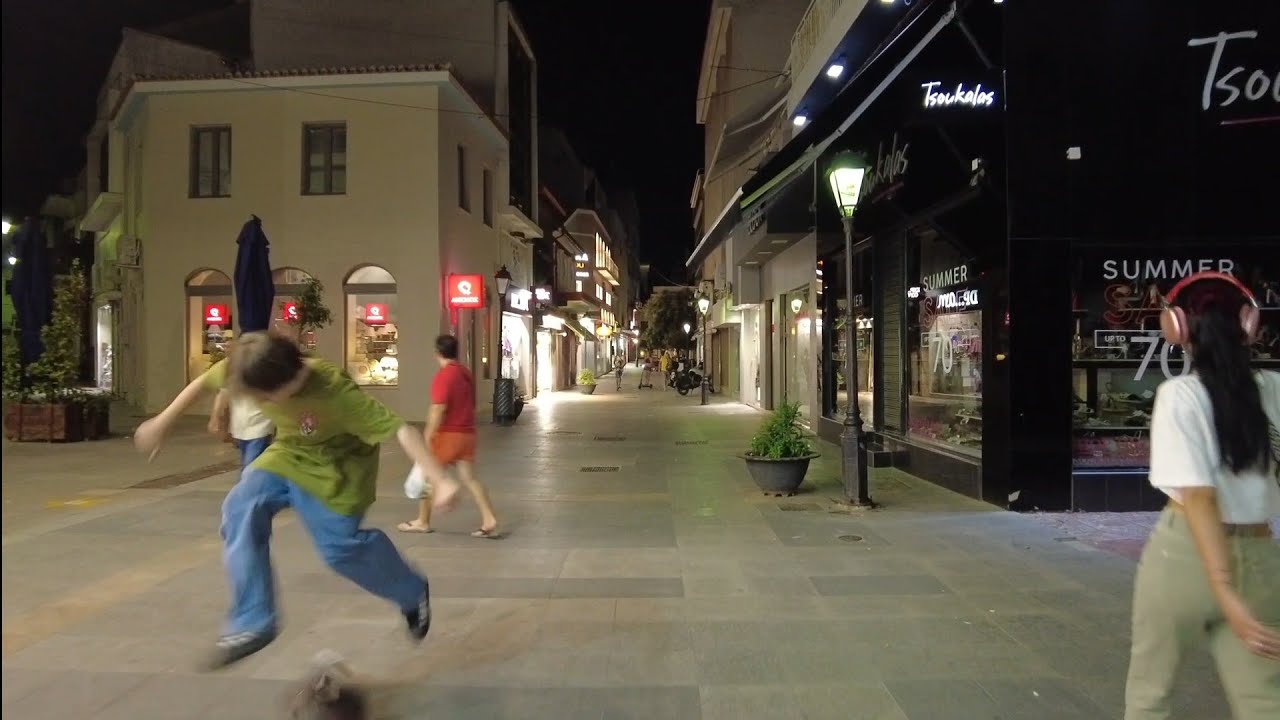 Χαλκίδα βράδυ walking tour - Chalkida Greece