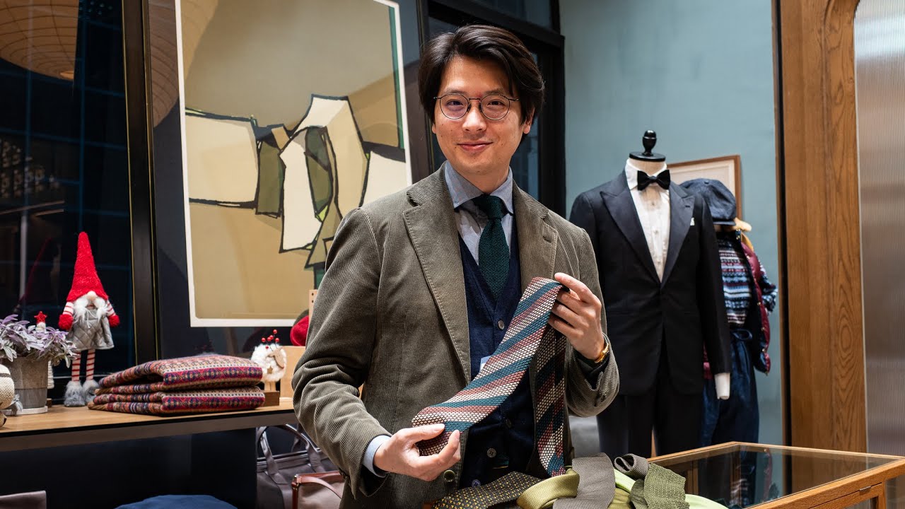What's On - Green Ties with an Olive Suit