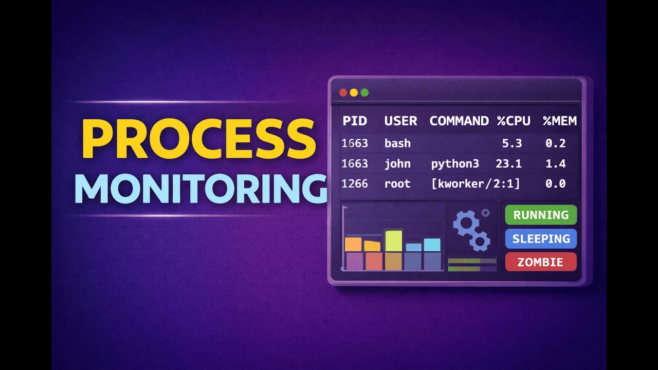 Linux Process Monitoring Explained | How Linux Tracks Processes