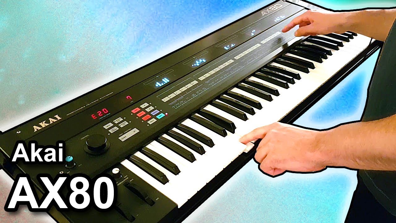 AKAI AX80 + Eventide Pitchfactor = Ambient chillout arpeggiator music 【SYNTH DEMO】