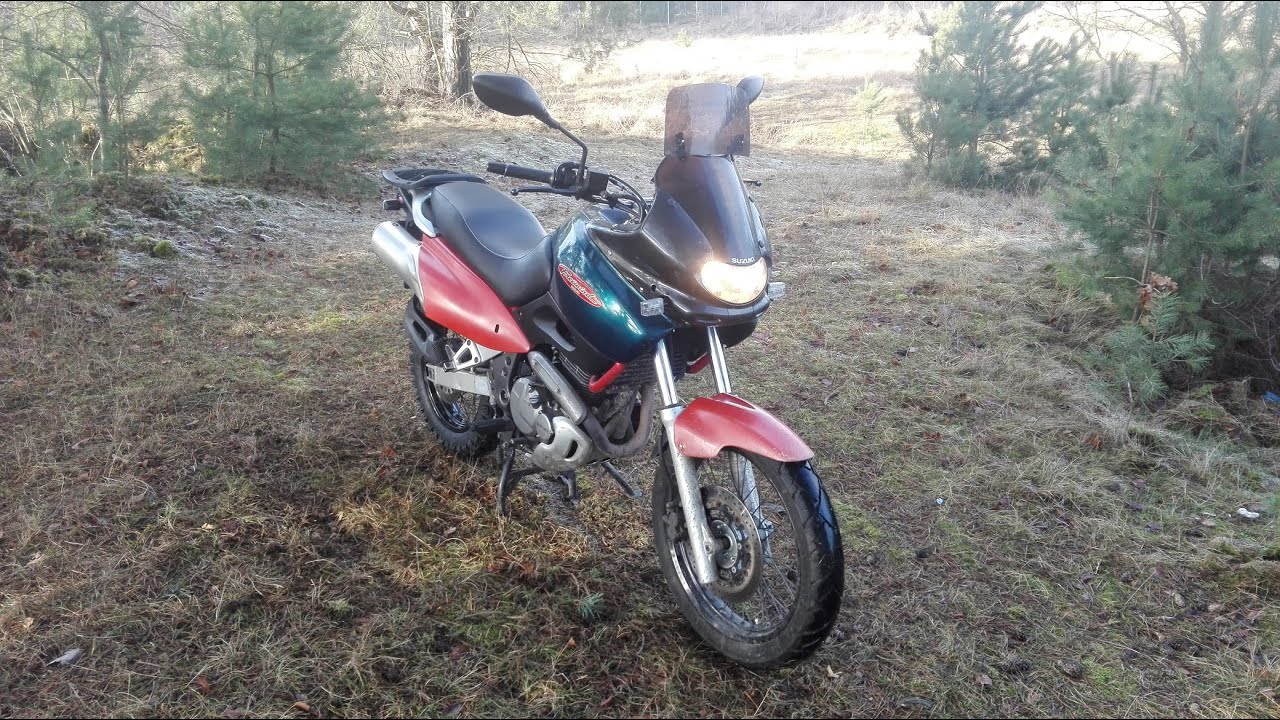 Suzuki XF 650 Freewind - Pierwsza jazda w terenie