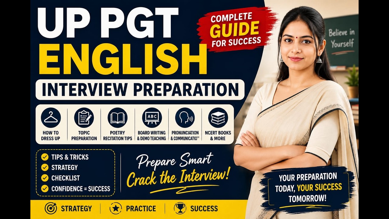 Full UP PGT ENGLISH INTERVIEW PREPARATION I Interview prpeartion kaise kare I Do's amd Dont's