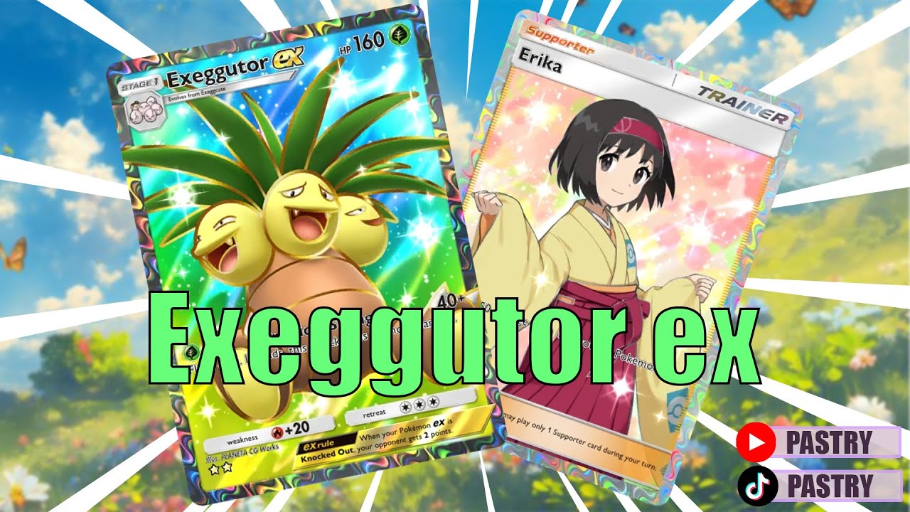 [pokemon tcg pocket] Exeggutor ex! เด็คเริ่มต้นสำหรับมือใหม่