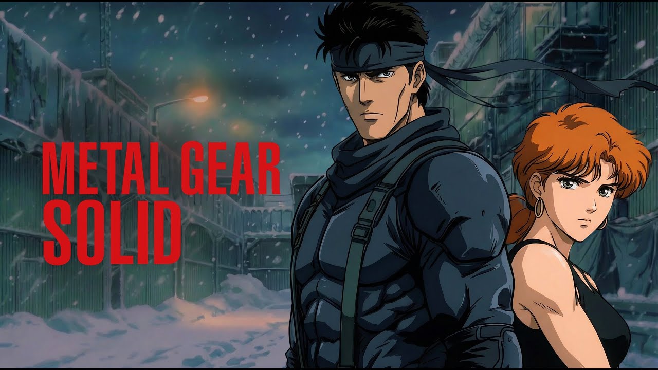 Metal Gear Solid Ai Trailer - As a 1990's Anime