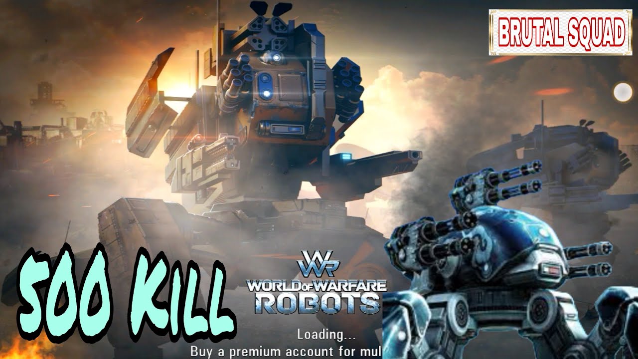 Game 8 500 Kill WWR Warfare Robots Game Robots | How To Play Game WWR WARFARE ROBOTS GAME |