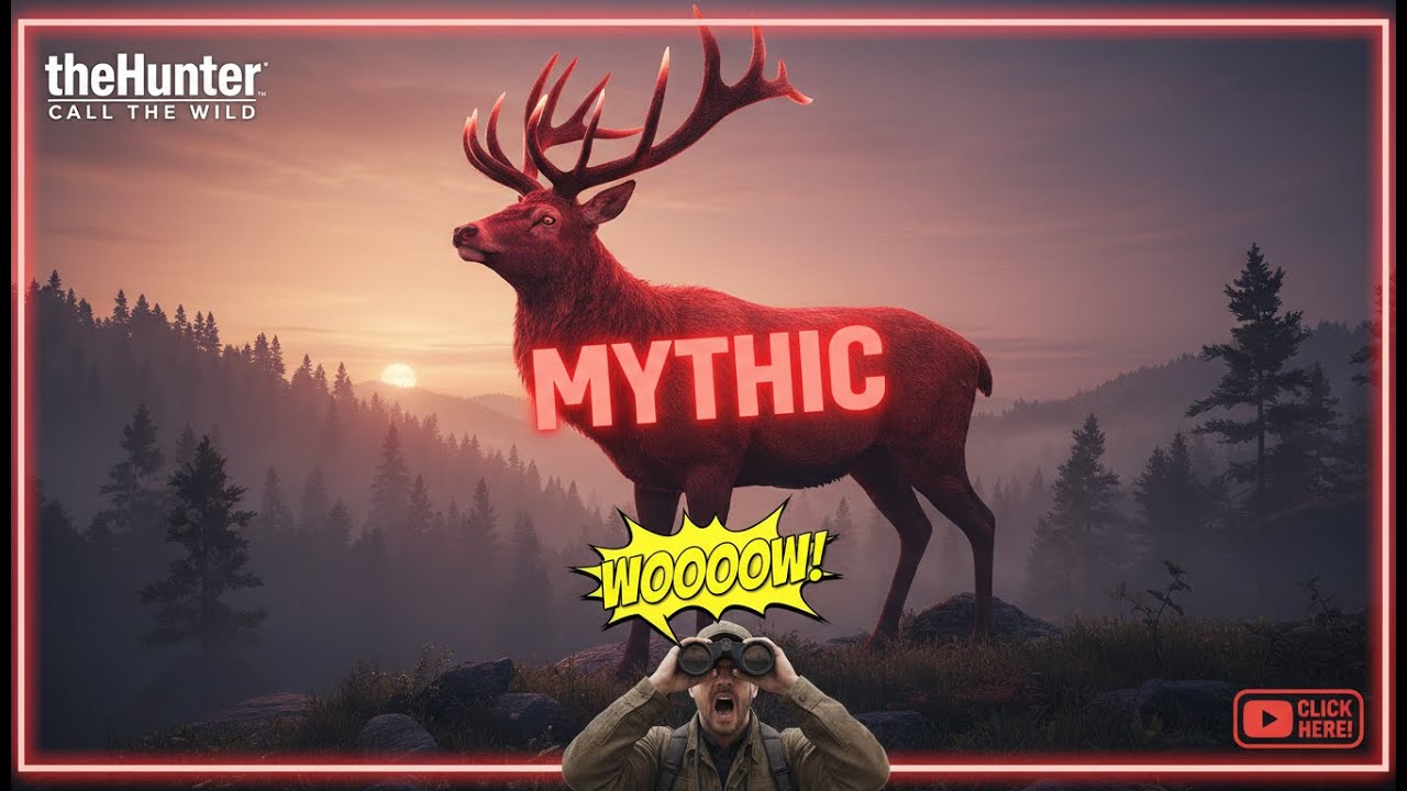 theHunter: Call of The Wild | RED DEER 8 - MYTHICAL