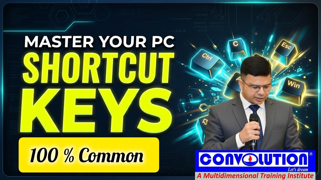 Computer Shortcuts | Computer Awareness | Jobs |Govt. Contractual Jobs | Convolution Educare | PKDas