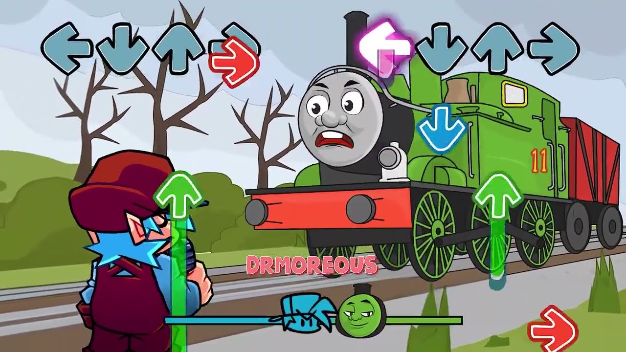 FNF NEW Oliver (Thomas & Friends) - Friday Night Funkin'