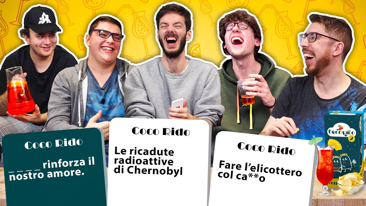 COCO RIDO APERITIVO con BLACK HUMOR 🍻