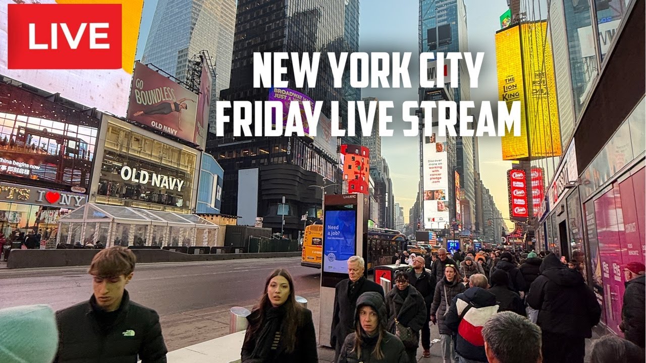 New York City: Upper Manhattan Friday Live