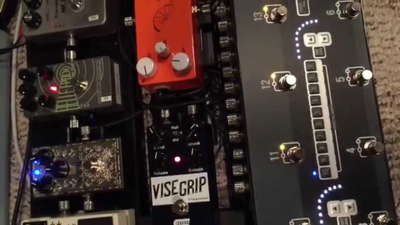 Peter Stroud's Pedalboard Project