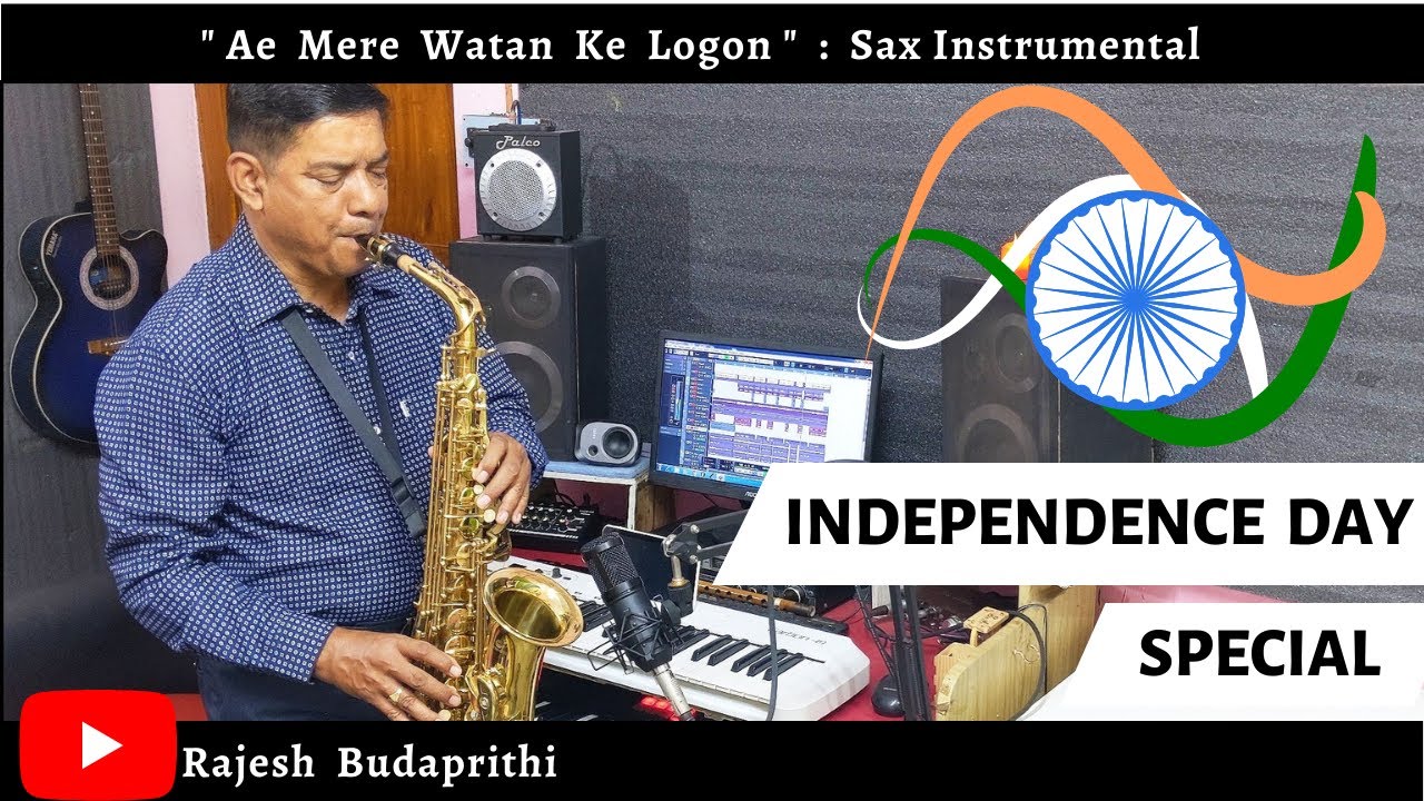 Aye Mere Watan Ke Logon/Lata Mangeshkar/Saxophone Cover/Rajesh Budaprithi/