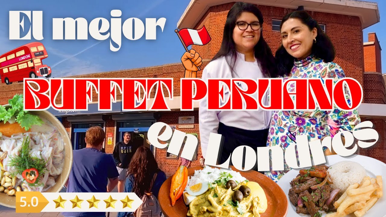 Buffet peruano en Londres 🇵🇪🇬🇧 con la chef Cecilia Tupac 👩🏻‍🍳 | Vlog #1 Fran Yerrell UK