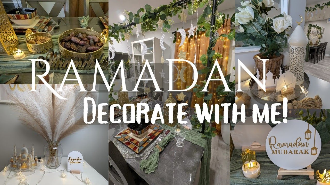 Decorate With Me For Ramadan!🌙 | Ramadan Home Decor Ideas | Silent Vlog |#silentvlog #ramadan#decor 